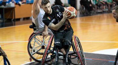 Basket in carrozzina