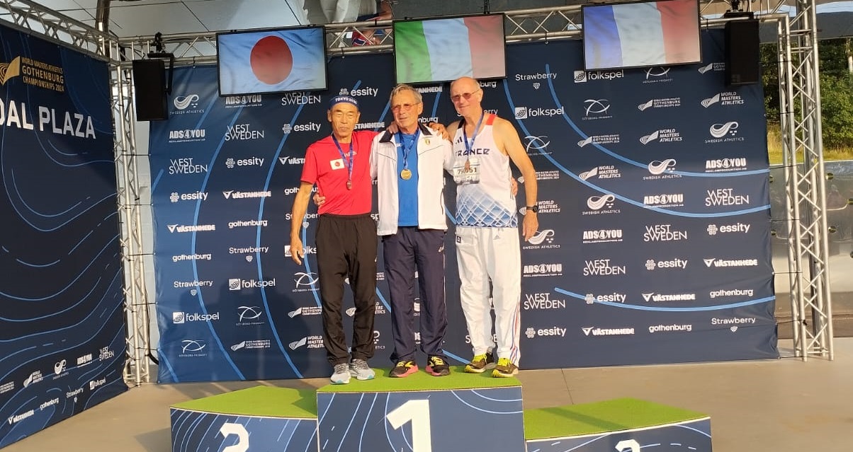 Sef Macerata, Livio Bugiardini vince i 200 metri ai Mondiali Master