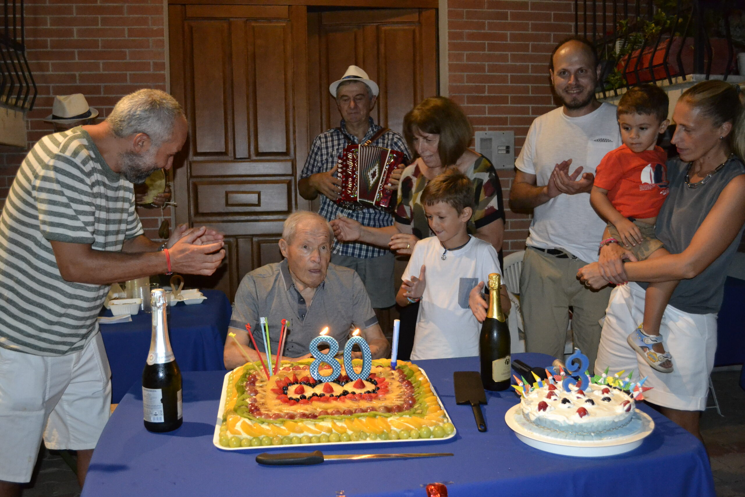 Macerata, a Piediripa festeggiati gli 80 anni di Enrico Scoppa