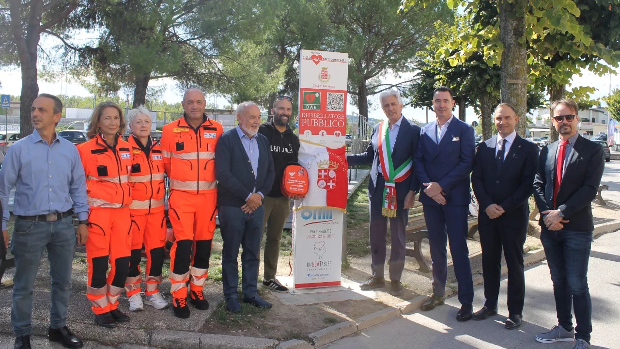 Piediripa di Macerata, incontro formativo sull’uso del defibrillatore