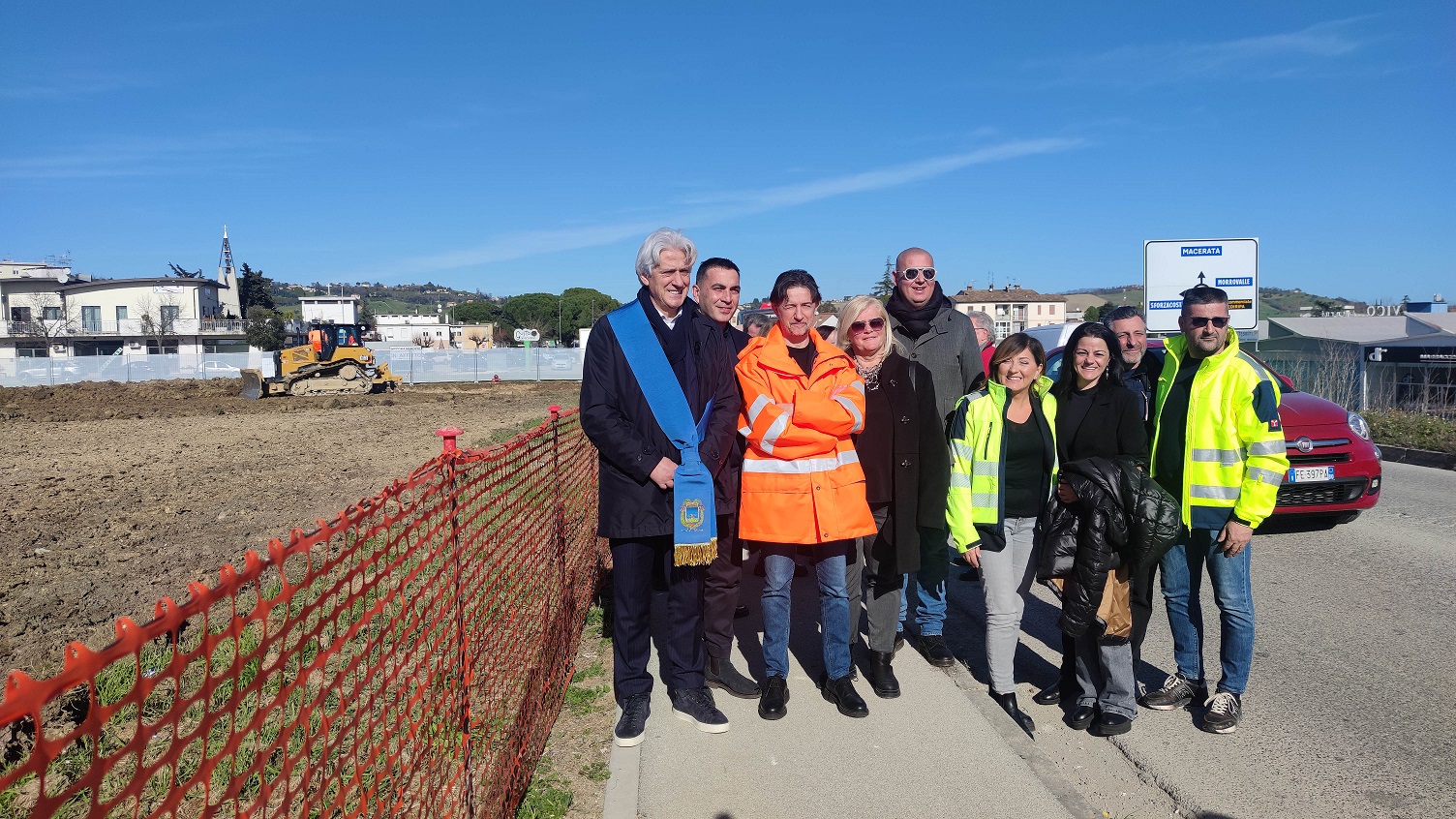 Macerata-Corridonia, aperto il cantiere del nuovo ponte di Piediripa