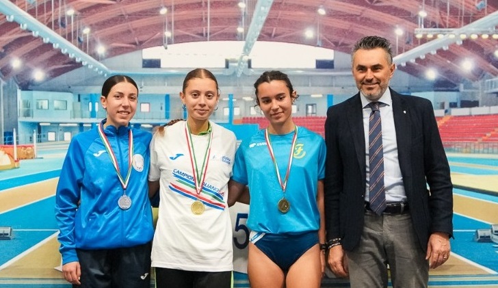 CUS Macerata, Marini seconda ai tricolori indoor nei 3 km di marcia