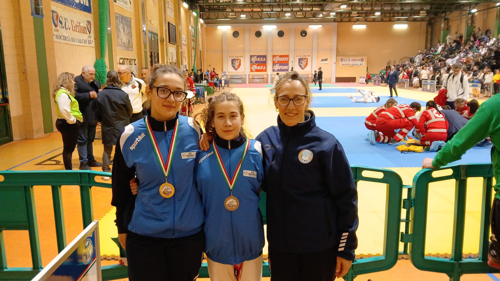 CUS Macerata, 8 medaglie nelle gare di Judo a Spello e Montegranaro