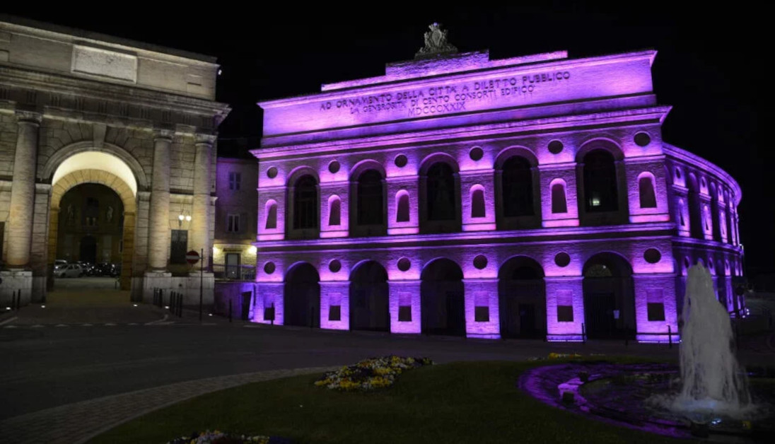 Sferisterio viola per la Giornata Internazionale dell’Epilessia