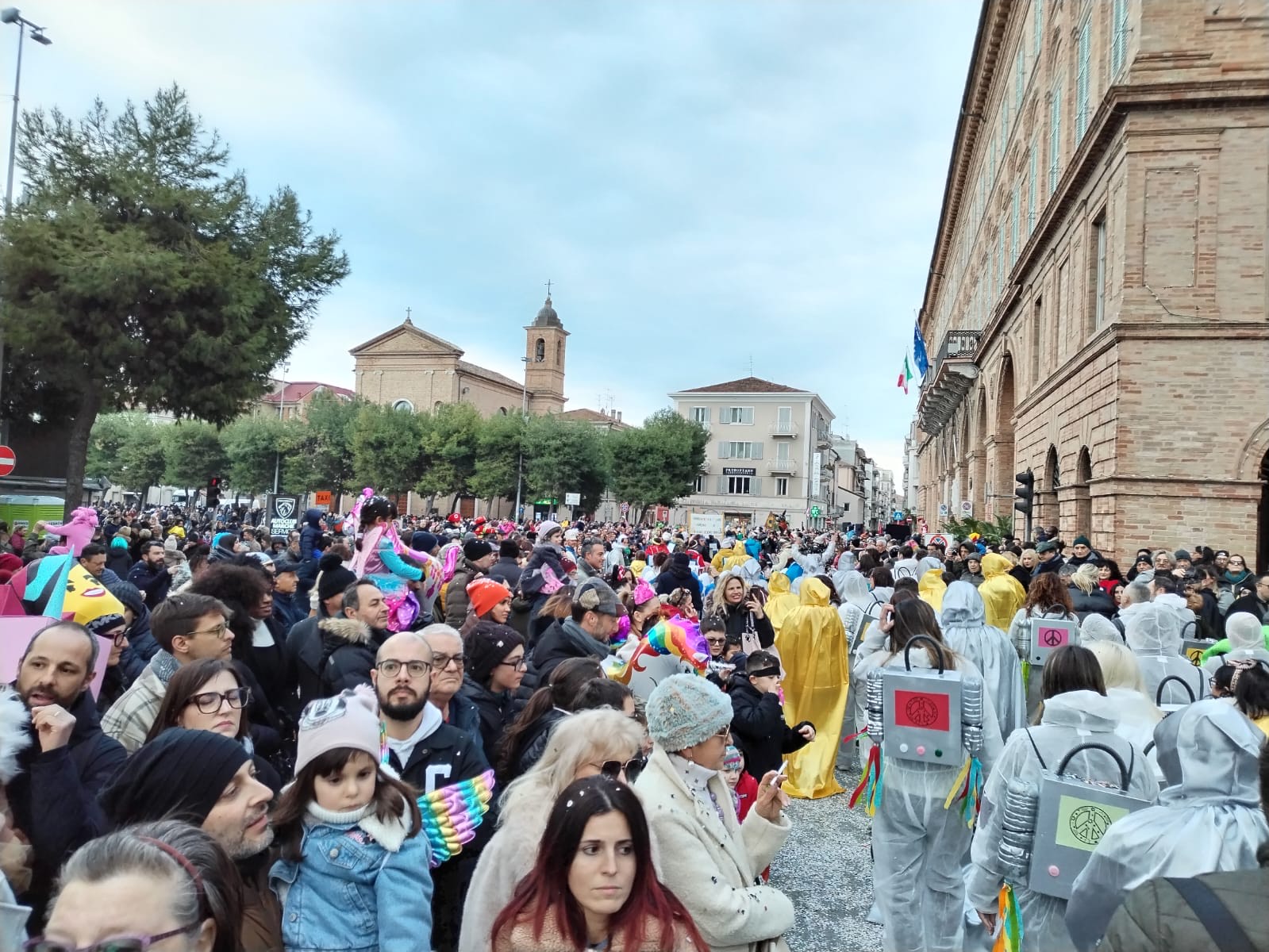 Civitanova Marche, il Carnevale ha riempito le strade del centro